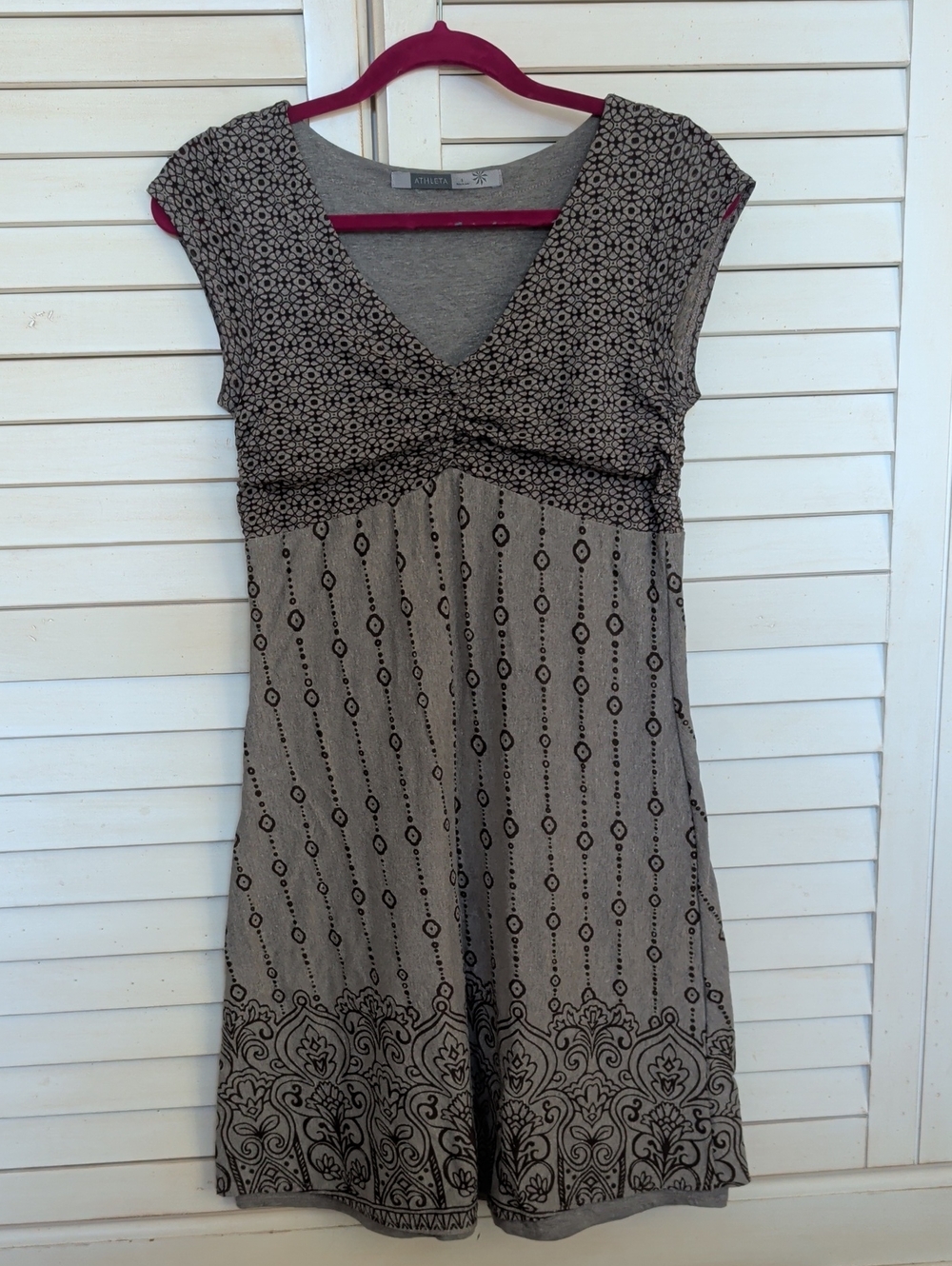 Athleta Printed Dress Size Small